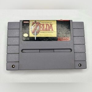 The Legend of Zelda Link To The Past - Authentic Super Nintendo Game SNES